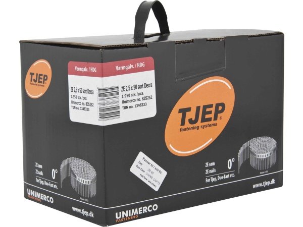 Tjep ringsøm sort varmgalv. ZE