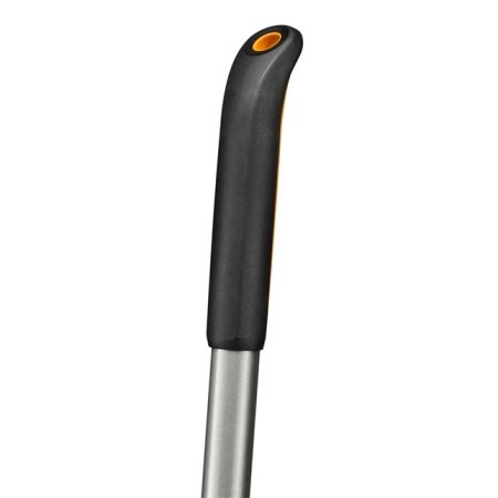 Fiskars løvrive lige skaft Fiskars Ergonomic løvrive med lige skaft 52x6x174cm. Billedet viser produktet forfra.