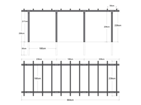 Plus Pergola Dobbelt