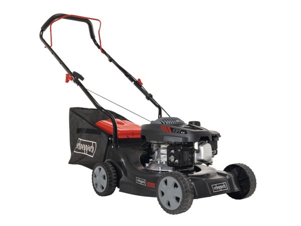 Scheppach plæneklipper Scheppach plæneklipper med opsamler