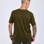 Pinewood Red Deer T-shirt. Produkt vises på model bagfra