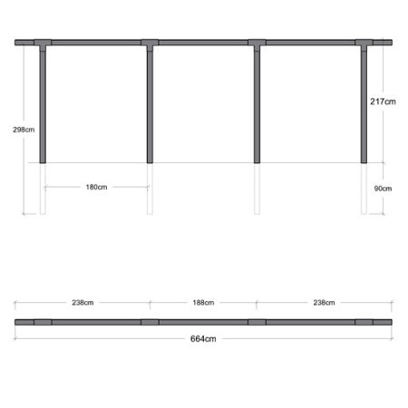 Plus Pergola Enkelt