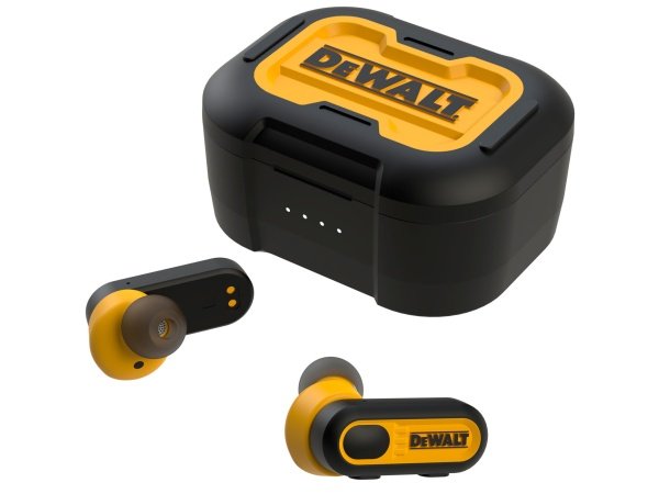 Dewalt Jobsite ProX1 høretelefoner Dewalt Jobsite ProX1 høretelefoner trådløse, in-ear med ladeetui