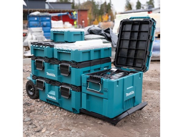 Makita Maktrak kasse. Produkt vises