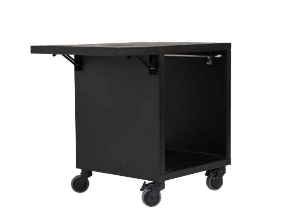 Morsø Garden & Terra sidebord i sort. Billedet viser produktet forfra.