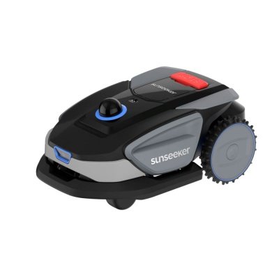 Sunseeker S4 robotplæneklipper. Produkt vises