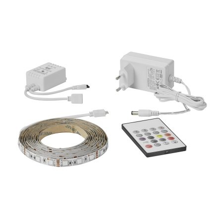 Nordlux LED-strip Hvid, trinløs 3 mtr. Billedet viser produkt med hvid baggrund.