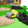 Kinetic Sand byggeplads. Nærbillede af produkt i brug