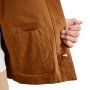Carhartt Duck Loose Fit Chore frakke 106675BRN. Billedet viser produktets inderlomme.