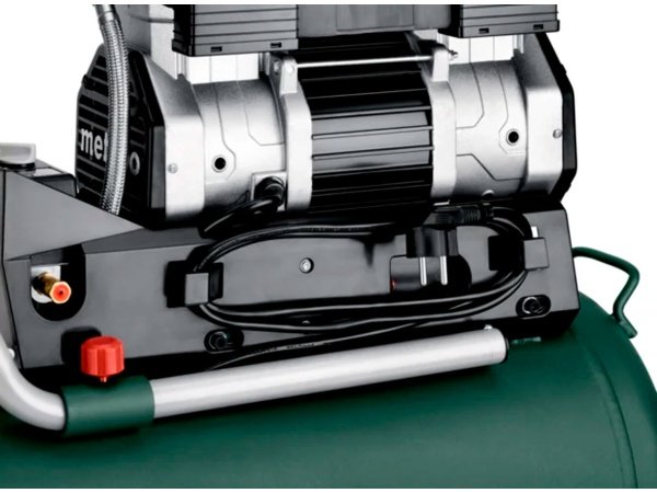 Metabo kompressor. Produkt vises