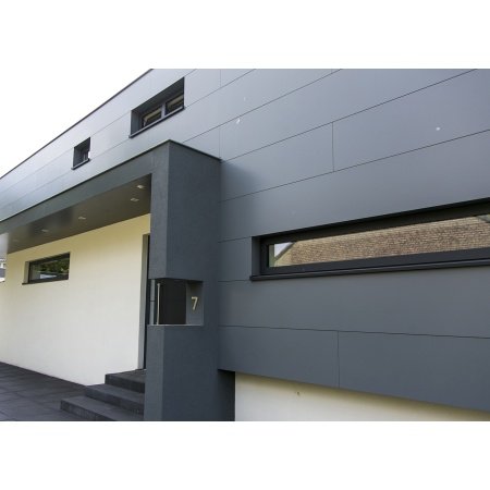 Rockpanel Colours 8 mm antracit facadeplader 10-4.dk Brandbestandig, let at montere og holdbare