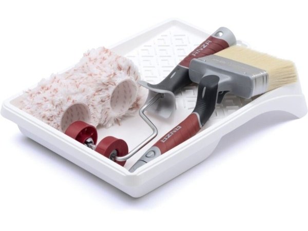 Anza træbeskyttelsessæt m/rulle & pensel, 340x240x80mm