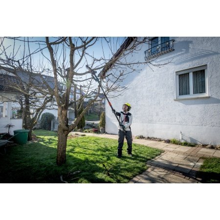 Metabo akku grensav MS 18 LTX 15 SOLO Metabo MS 18 LTX 15, akku-grensav, havearbejde, beskæring, træer, buske, haveværktøj.