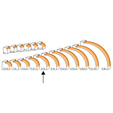 CMT afrundingsfræser
