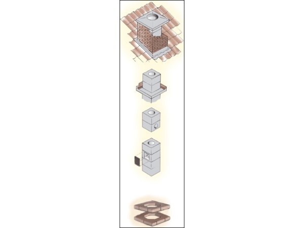 Schiedel komplet skorsten