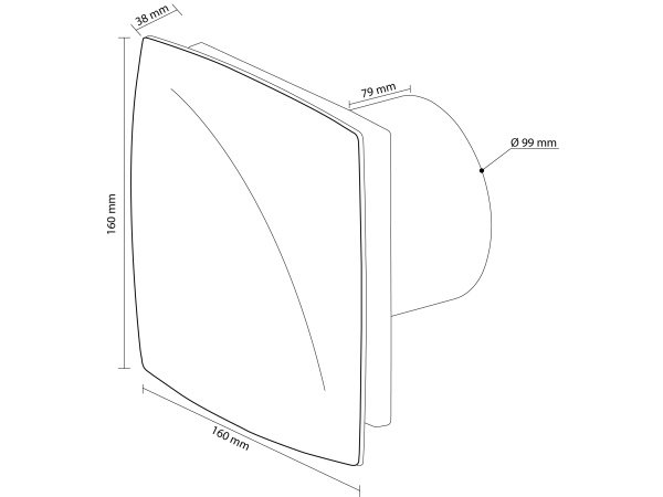 Duka ventilation Pro 90