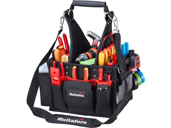 Hultafors værktøjskasse til elektrikere - ekstremt slidstærk