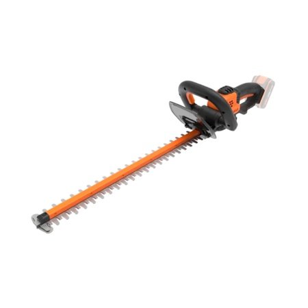 Worx WG264E.9 PowerShare 20V Hækkeklipper. SOLO, 56 cm. Billedet viser produktet fra siden.