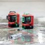 Leica Lino L6G 360° lasertwist 250, ual130 Li-ion. Miljøbilledet viser produktet i brug.