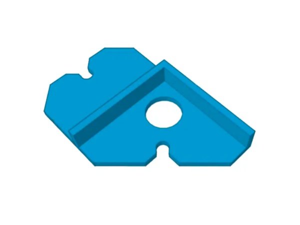 Træbeton skrueskabelon Træbeton skrueskabelon hjørne/midt, 25 mm