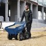 Scheppach minidumper DP3000. Billedet viser produktet fra siden med hvid baggrund.