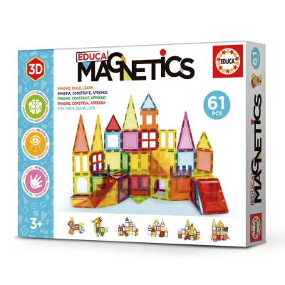Educa Magnetics magneter. Produkt vises i indpakning