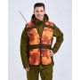 Pinewood Furudal Hunter Pro 2.0 Camou vest i orange. Miljøbilledet viser produktet forfra.