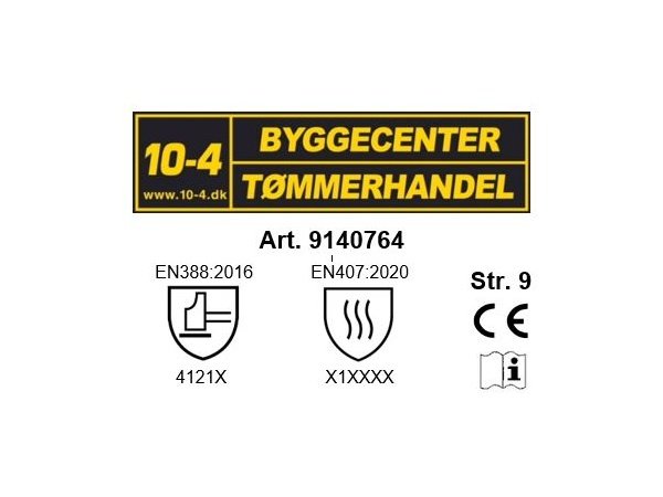 10-4 arbejdshandske