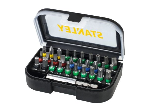 Stanley bitssæt Stanley bitssæt 31 dele