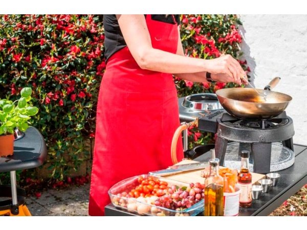 Hot Wok Original gasblus Hot Wok Original gasblus inkl. regulator/wok/slange. Billedet viser produkt med hvid baggrund.