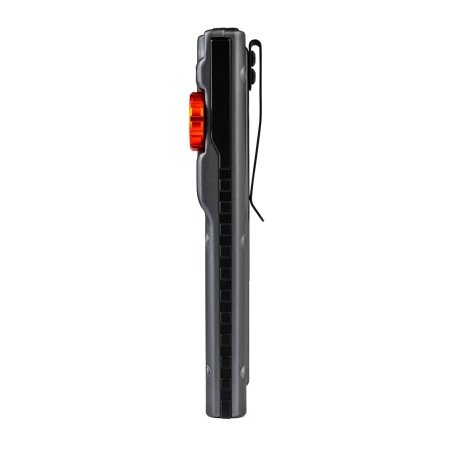 Nebo Edge 2K lommelygte Nebo Edge 2K lommelygte 2000 lumen genopladelig. Billedet viser produktet fra en skrå vinkel.