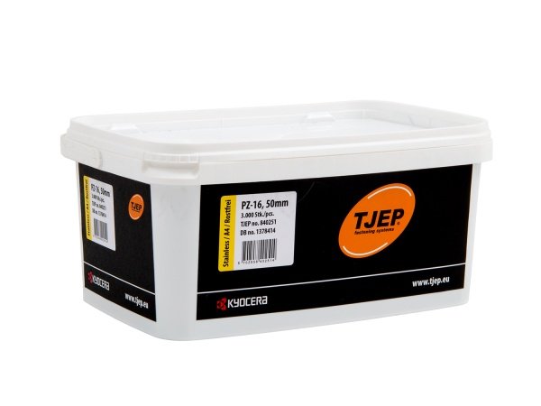 Tjep klammer rustfri A4 PZ-16