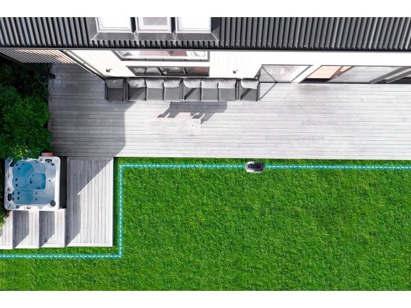 Sunseeker S3 robotplæneklipper. Produkt vises