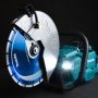 Makita kapsav 40V XGTCE004GZ u/akku & lader. Billedet viser produktet forfra.