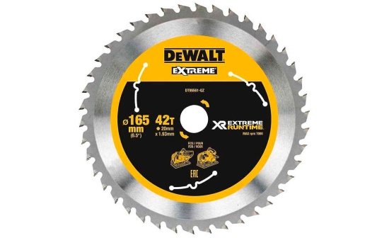 Dewalt rundsavsklinge