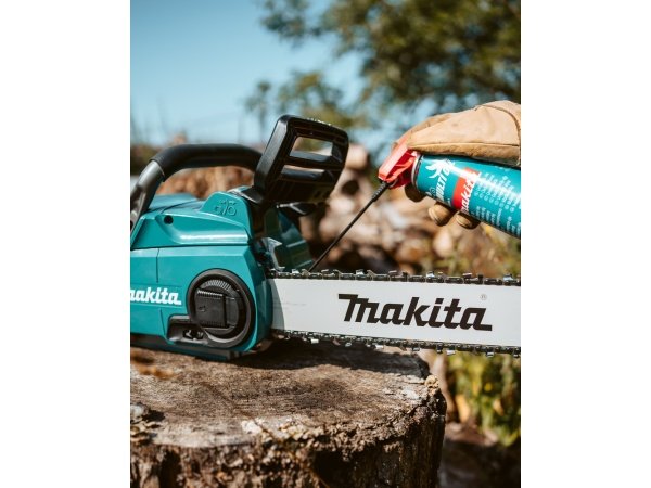 Makita multiolie spray, produkt set forfra