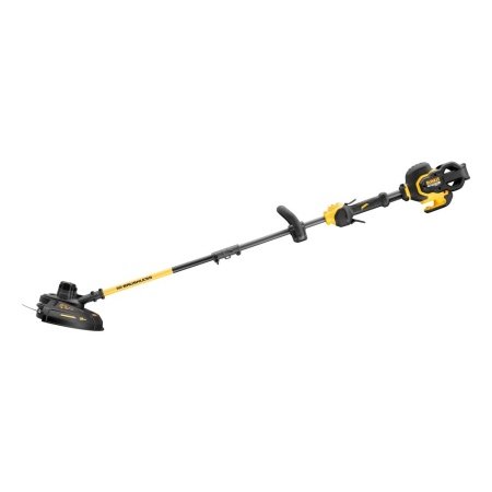 Dewalt græstrimmer DCM5713N XR 54V. Billedet viser produktet fra en skrå vinkel.