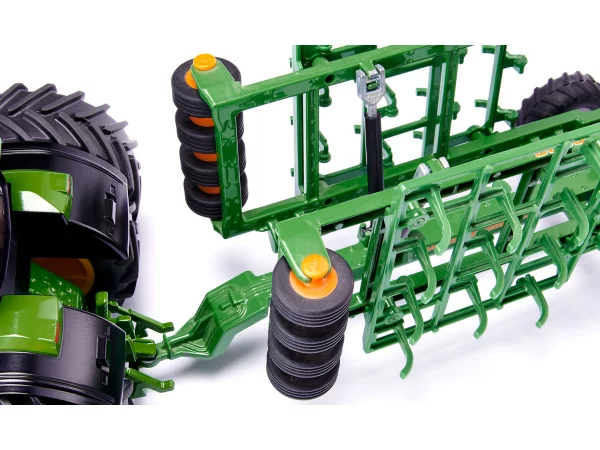 John Deere Traktor m/trailer