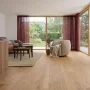 Timberman Eg Accent Amber trægulv. Ses i brug.