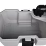 Makita 18V støvsuger. Nærbillede af produktfunktion
