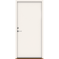Swedoor facadedør P-1200 hvid Swedoor facadedør P-1200 hvid