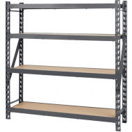 Probuilder stålreol 600kg grå Probuilder stålreol 600kg grå