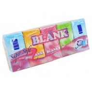 Blank papirlommetørklæder *U Blank papirlommetørklæder *U