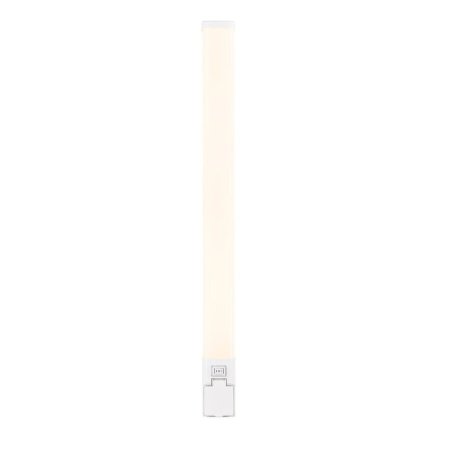 Nordlux LED armatur i hvid Nordlux LED armatur i hvid, Sjaver. Billedet viser produktet med gult lys