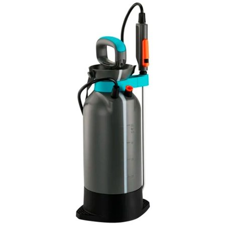 GARDENA Comfort tryksprøjte 5L GARDENA Comfort tryksprøjte 5 liter. Billedet viser produktet forfra.