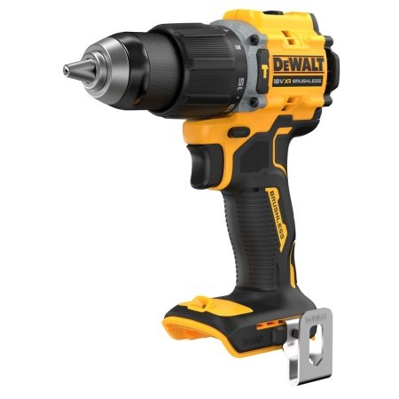 Dewalt 18V XR kulløs kompakt slagboremaskine, Solo. Billedet viser produkt forfra.