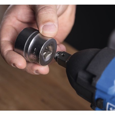 Scheppach slagnøgle BC-IW350-X, 20V, solo. Billedet viser produktet med hvid baggrund.