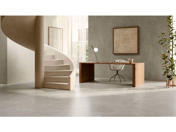 Cerdomus Moonstone Taupe Matt, produkt set forfra