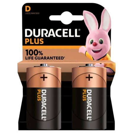 Duracel Plus D alkaline