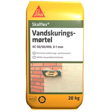 Skalflex vandskuringsmørtel